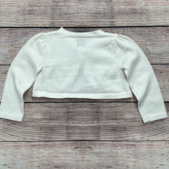 White Toddler Shrug - Picture 3 of 3